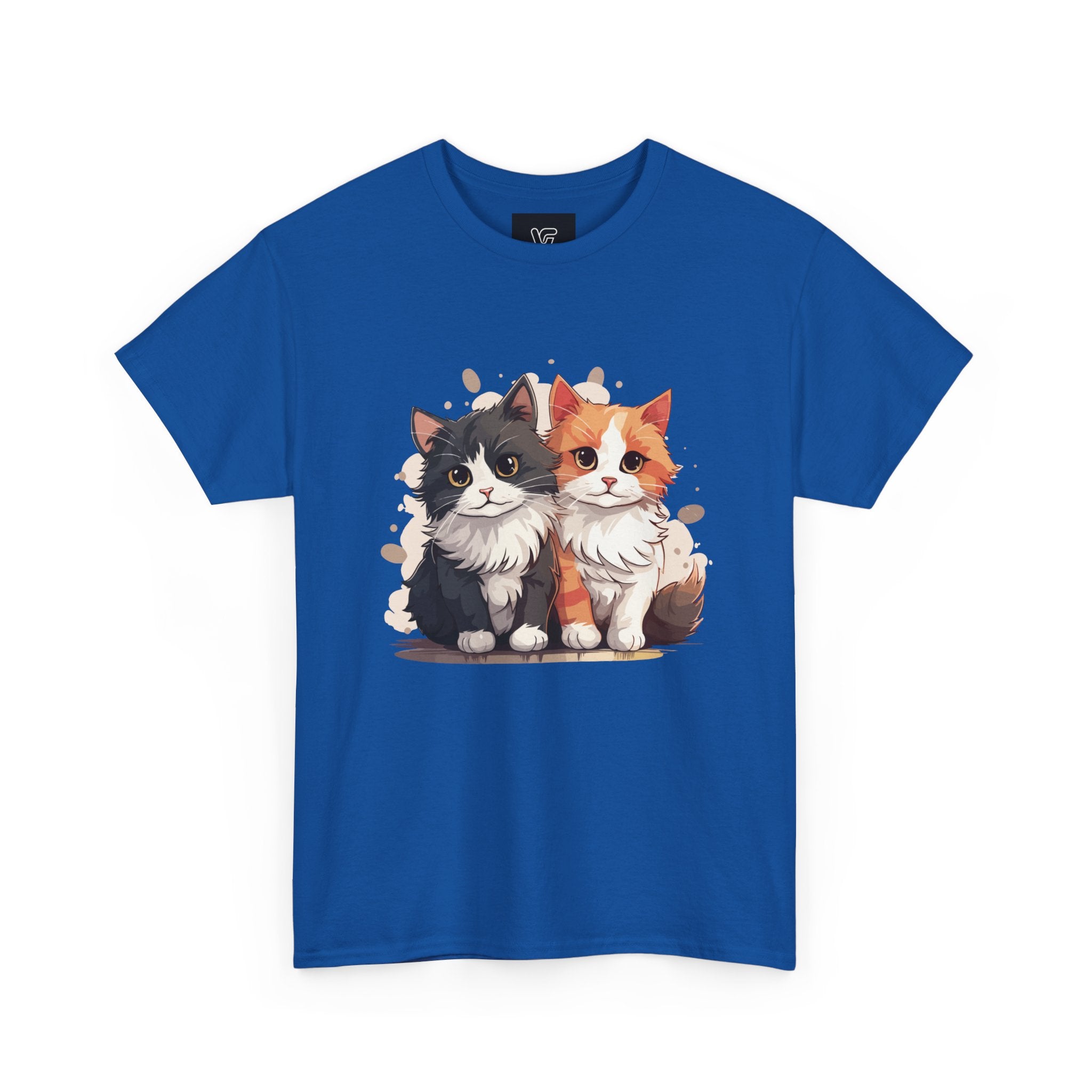 Women's Double Cat Heavy Cotton Tee