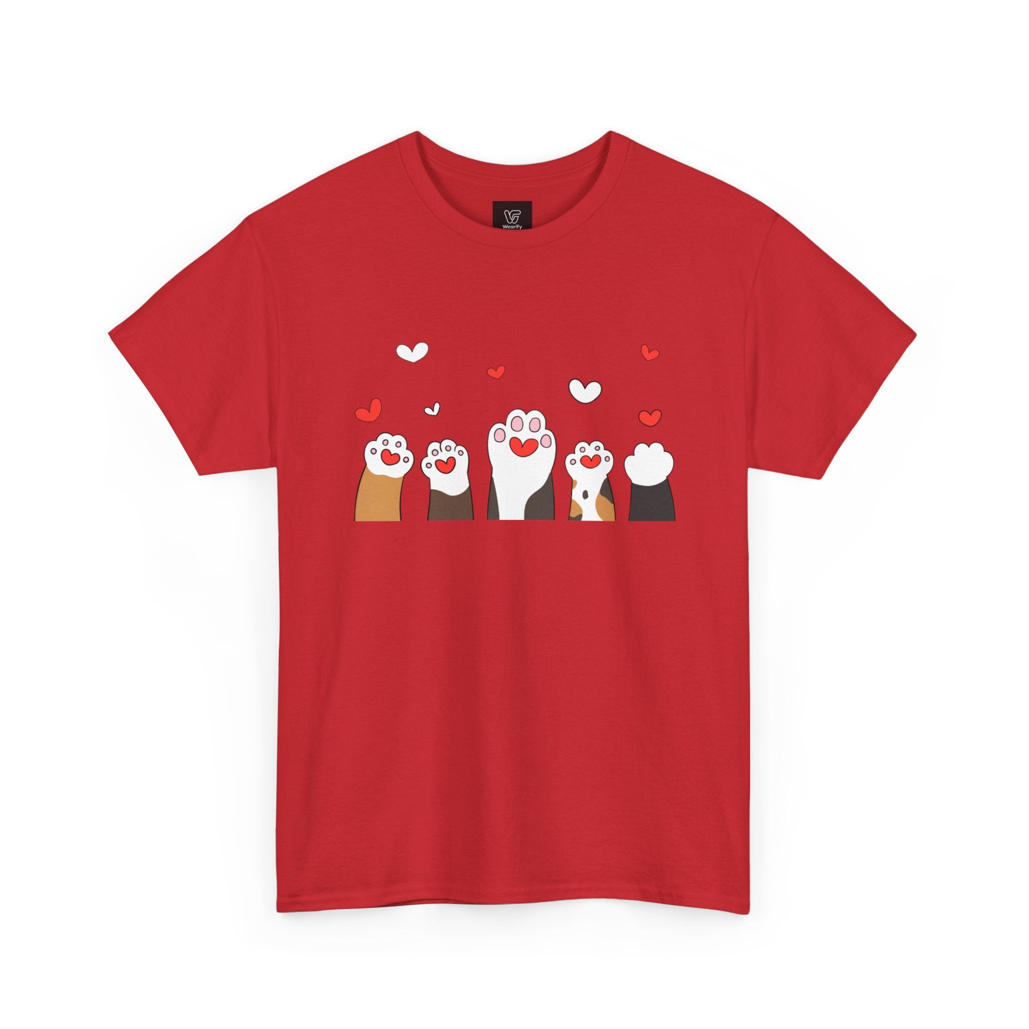 Women's Cat Hand's Heavy Cotton Tee