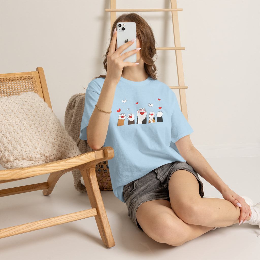 Women's Cat Hand's Heavy Cotton Tee